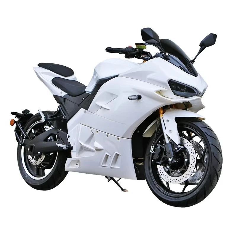 Krono Wild Factory Wholesale High-Speed Electric Motorcycles 3000-8000W High-Power Lithium Battery 72V Hub Chain 140km/h Racing