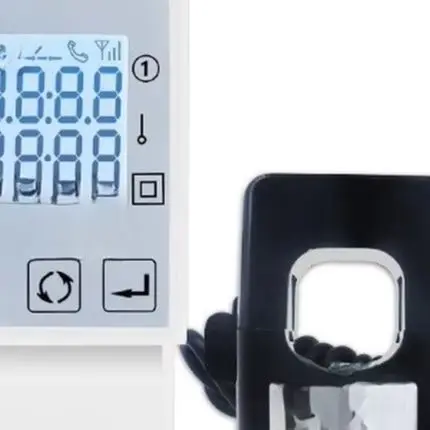 TAC2100CT Single Phase Energy Meter For RS485 DIN Rail Mount 85-270V AC Multifunction Power For Solar PV System Electric
