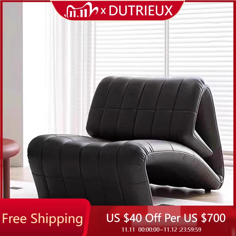 

Стулья для гостиной с черным акцентом, дизайнерский современный роскошный дизайн, ленивые эстетические стулья, украшение Sillon, мебель для гостиной