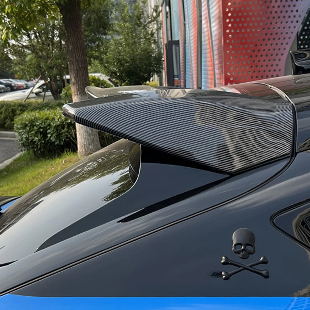For Ford Mustang Mach-E 2021 2022 2023 Car Rear Trunk Lid Roof Wing Spoiler High Quality ABS Exterior Tuning Accessories Parts