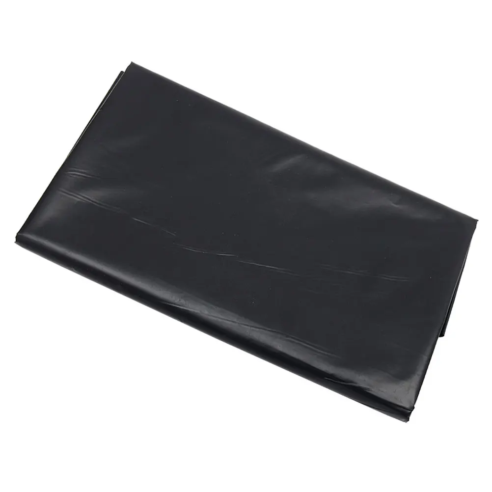 

HDPE Pond Liner 2.5m x 3m Black Impermeable Membrane Fish Ponds Water Gardens Backyard Waterfalls Aquaculture Soil Blocker Long