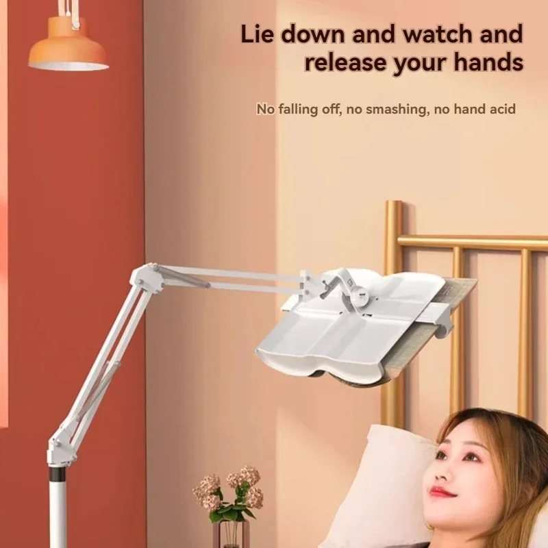 Desktop stand for phones and tablets; multifunctional, adjustable picture book stand; morning reading clip.