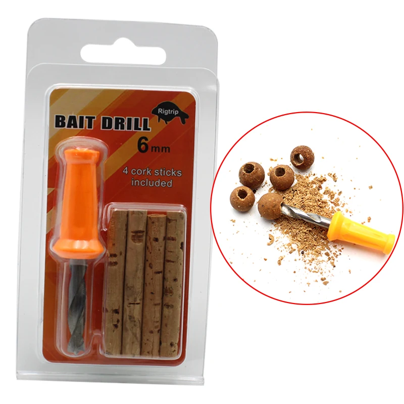 1Set  Carp Fishing Accessories 6mm/8mm Bait Drill Carp Bait Corer Fit Cork Stick Pop Up Boilies For For Carp Fishing Tackle