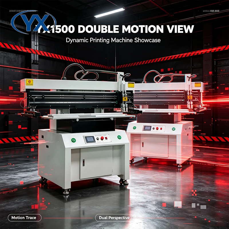 YX1500 Semi-auto SMT PCB Screen Printing Machine SMT Production Line for LED Tube Light Production