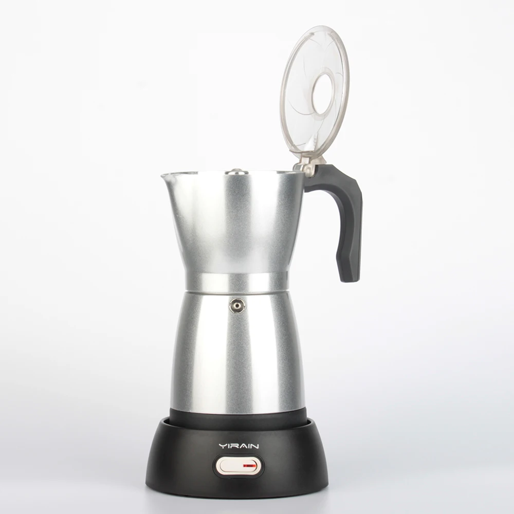 ماكينة صنع القهوة الكهربائية 6 كوب 300 مل ماكينة صنع قهوة اسبريسو موكا