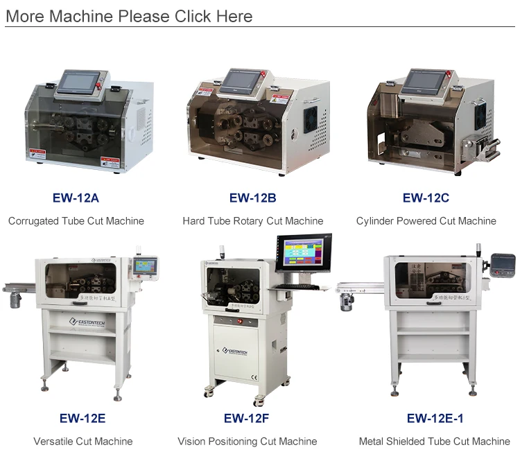 Automatic Corrugated Tube Cutting Machine Plastic Tube Cutting Equipment for Cable Manufacturing