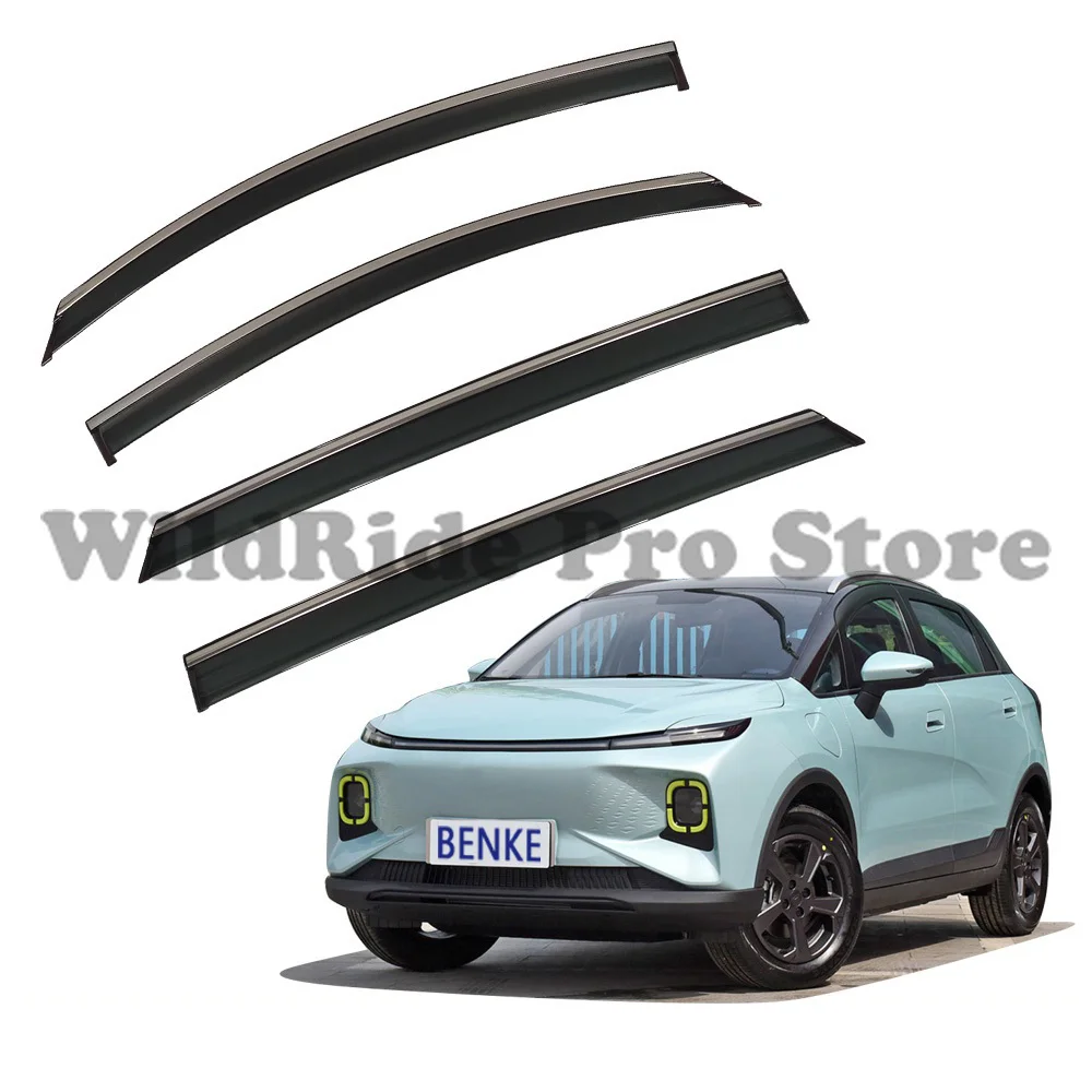 

1 set Side Window Vent Visors for Geely GEOMETRY E 2022 Rain Guard Wind Deflectors Visors