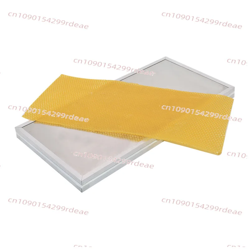 No mold release agent, new hand-pressed nest machine, silicone mold, pure beeswax on metal back plate