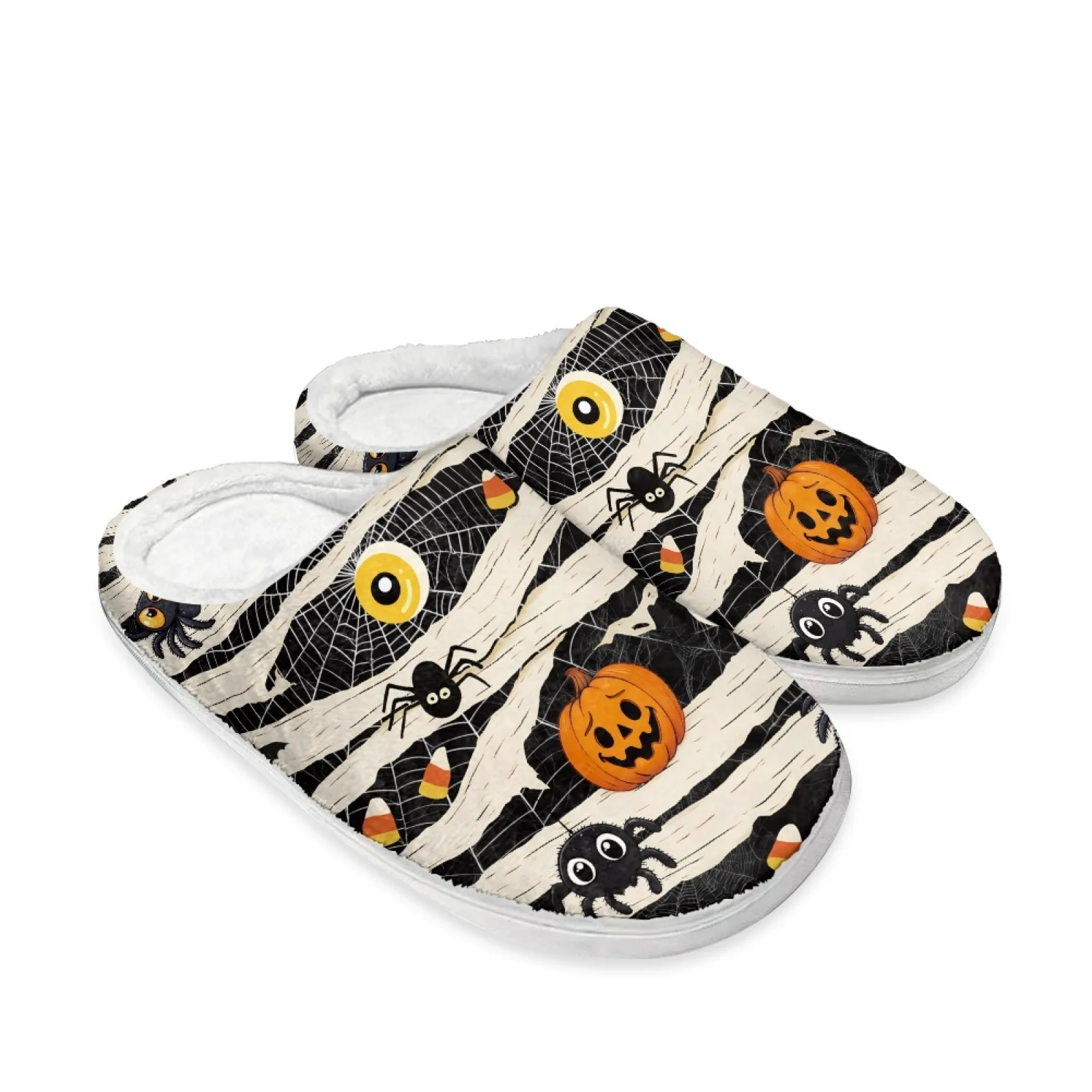 PENSTROLL  Patchwork Lightweight Bedroom Shoes House Shoes That Don't Rub Top Of Foot Slippers For Wide Feet Women