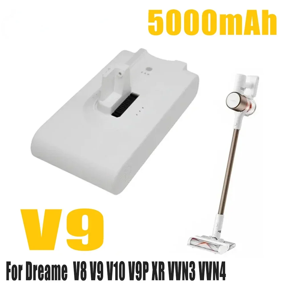 

New V9 V10 Lithium Battery for Dreame V8 V9 V9B V10 V9P XR VVN3 VVN4 Handheld Cordless Vacuum Cleaner Parts Replacement Battery