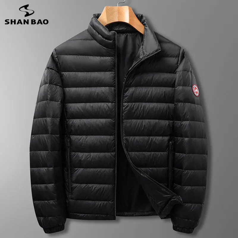 4XL 5XL 6XL 7XL lightweight down jacket 2022 winter brand clothing fashion armband men's casual big size loose warm down jacket