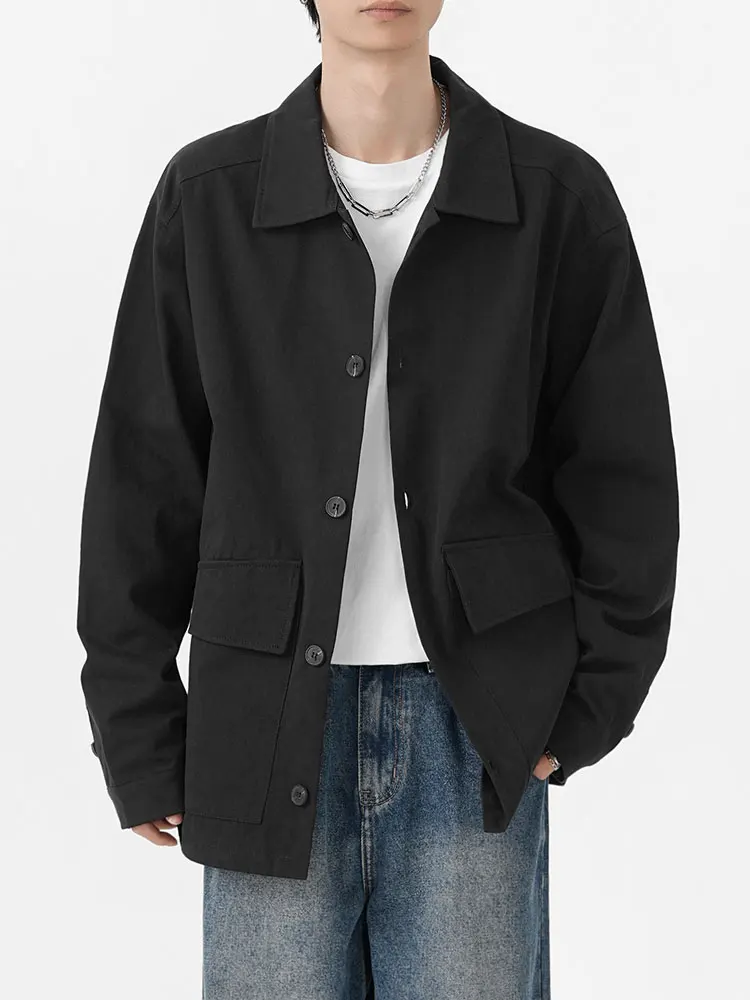 

Повседневное мужское длинное све, весеннее новое дизайнерское пальто свободного кроя из полиэфирного волокна, современная молодежная верхняя одежда