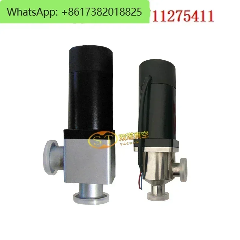 GD/GDC/GDQ-J16/25/40/50KF عالية فراغ دليل هوائي الملف اللولبي صمام زاوية صمام 220 فولت #4