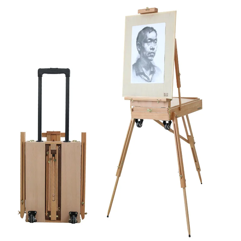 

Portable Portable Oil Painting Box Oil Painting Rack Travel Oil Painting Box Bracket Storage