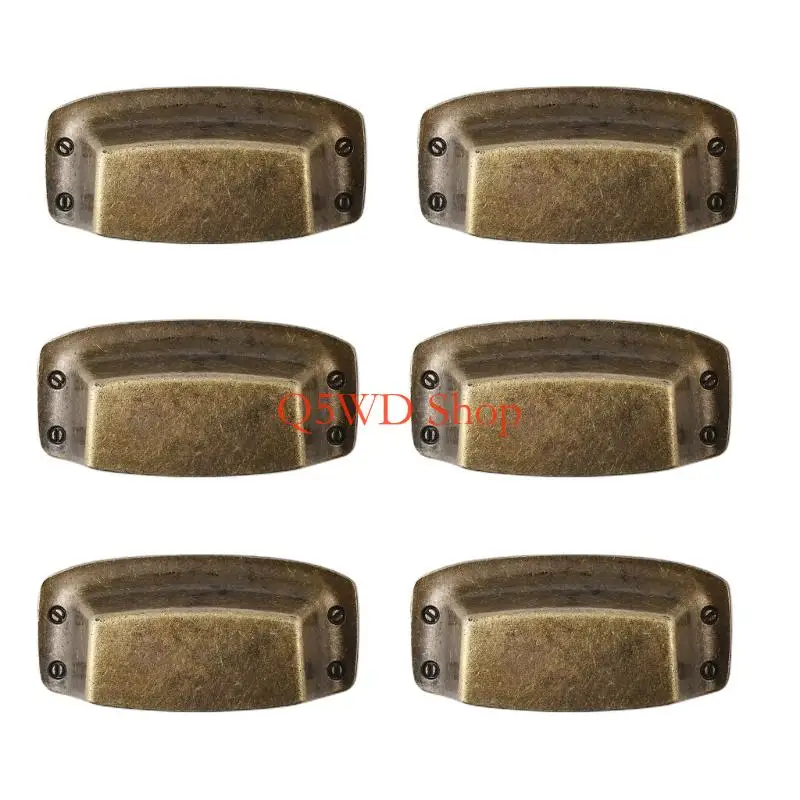 Q5WD Antique mixture Arched Pulls for Kitchen Featuring Square Marine and Comfortable Use for Easy Installation
