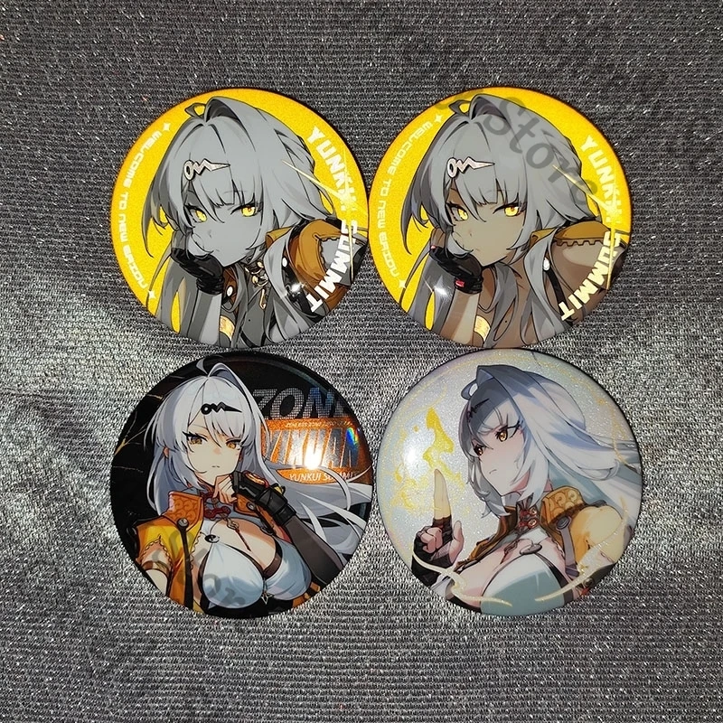 

Brooch Zenless Zone Zero Colleagues Cosplay Fibula Accessories Pin Decoration Collect Badge Ambitus Yixuan Anime Decorate Gift