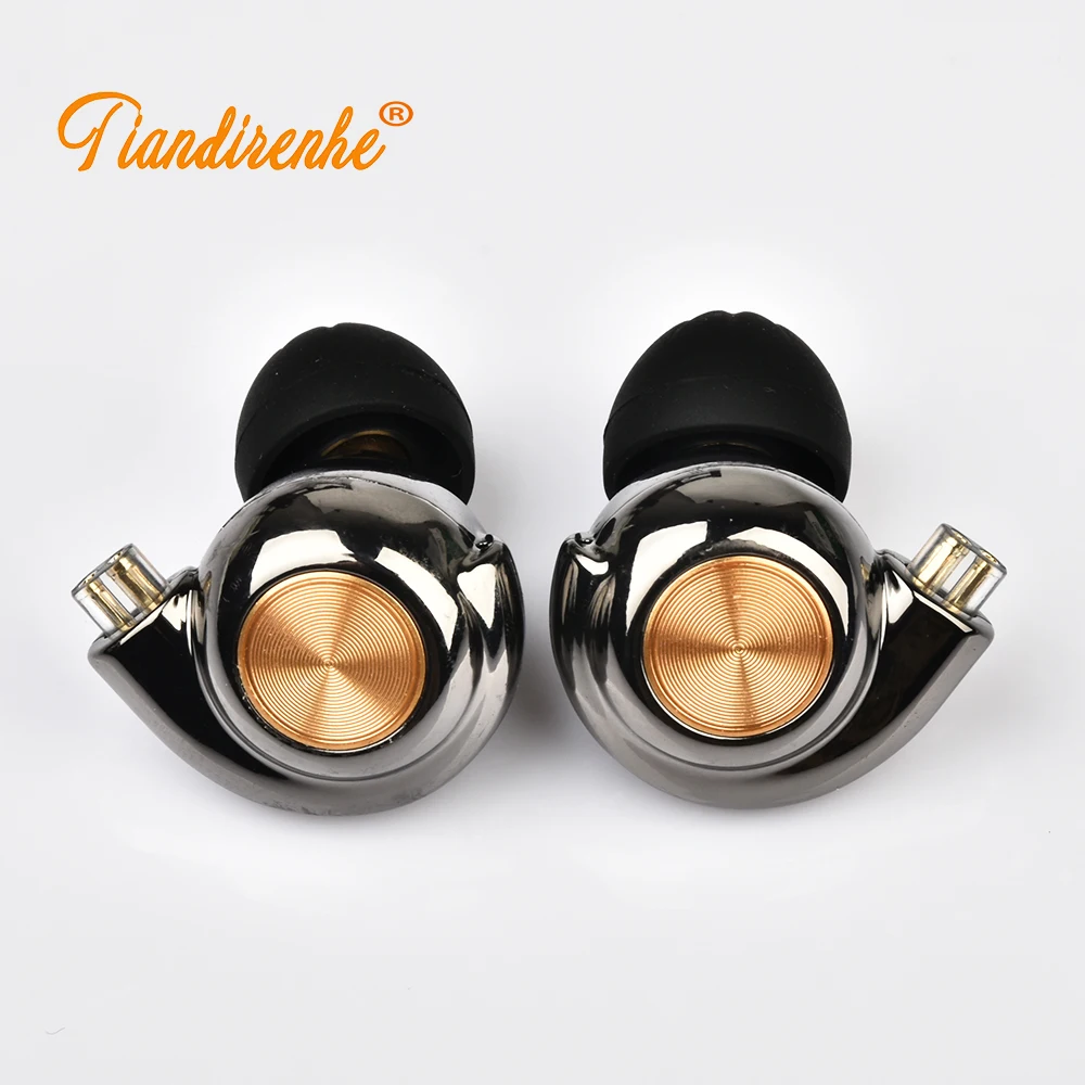 

New Dual Magnet Dual Cavity Dynamic in Earphones Zinc Alloy Housing QDC Earbud 3.5/4.4MM Balanced Headset