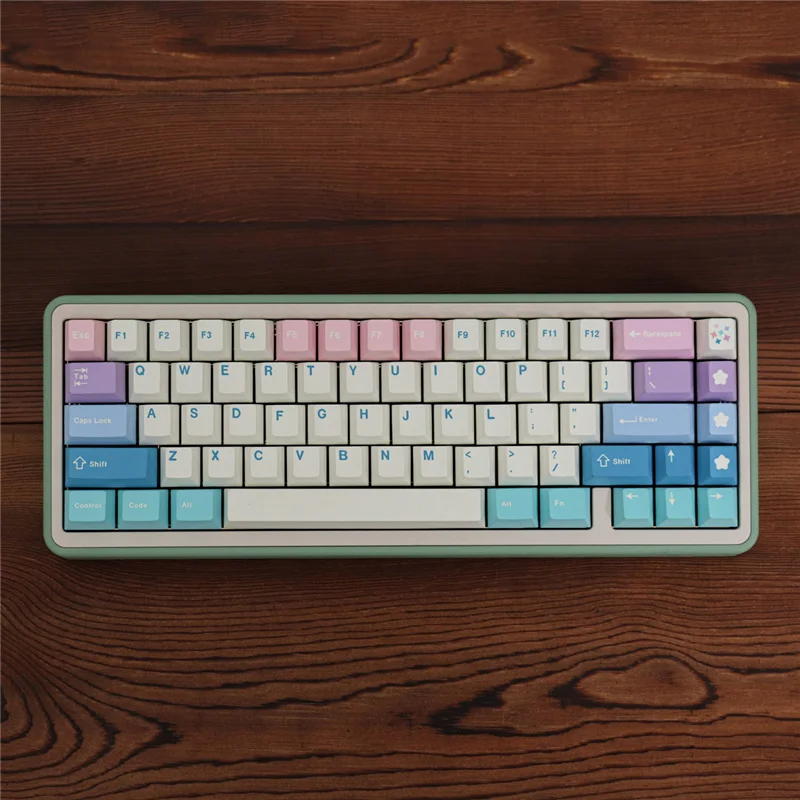 GMK Series Personalized Keycaps EVA/First Love/Yeeti/Fairy/Bushido Full Set 152-Key Basic Set 129-Keys Cherry PBT Sublimation