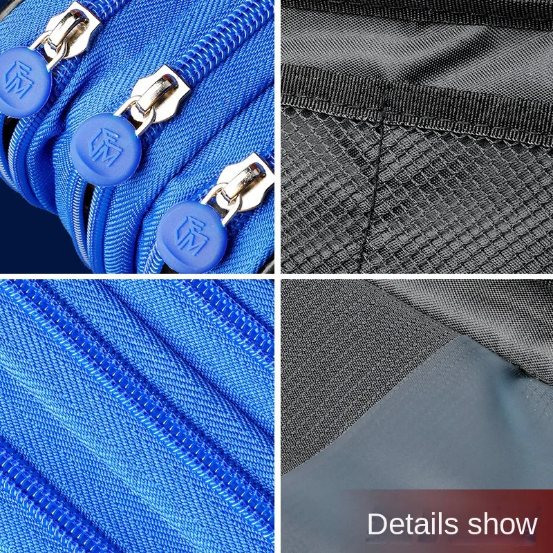 حقيبة أقلام ديزني سبايدرمان بانثر كابتن أمريكا ثلاثية الطبقات ذات سعة كبيرة للطلاب حقيبة تخزين اللوازم المدرسية