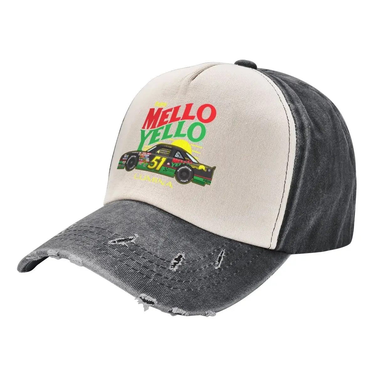 #51 Mello Yello Cole Trickle Days of Thunder Illustration Baseball Cap beach hat Wear Gentleman Hat Women's Beach Men's