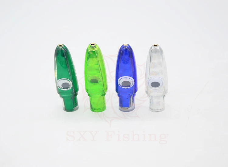 SXY FISHING 3D movable eyes Laser pattern Resin Trolling Lure Big game Lure Tuna bait fishing Lure Resin head 2002A 1OZ 27g