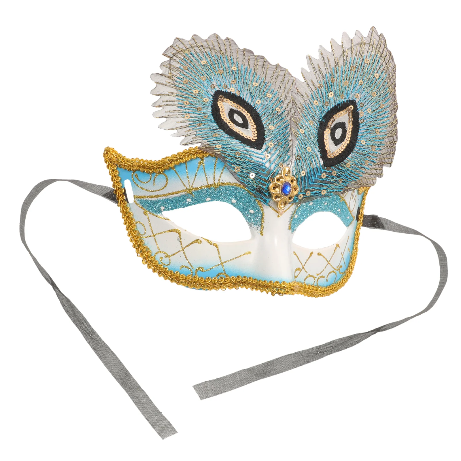 Painted Mask For Masquerade Party Cosplay Costume Accessory Masks Prop Prom Decorative Women