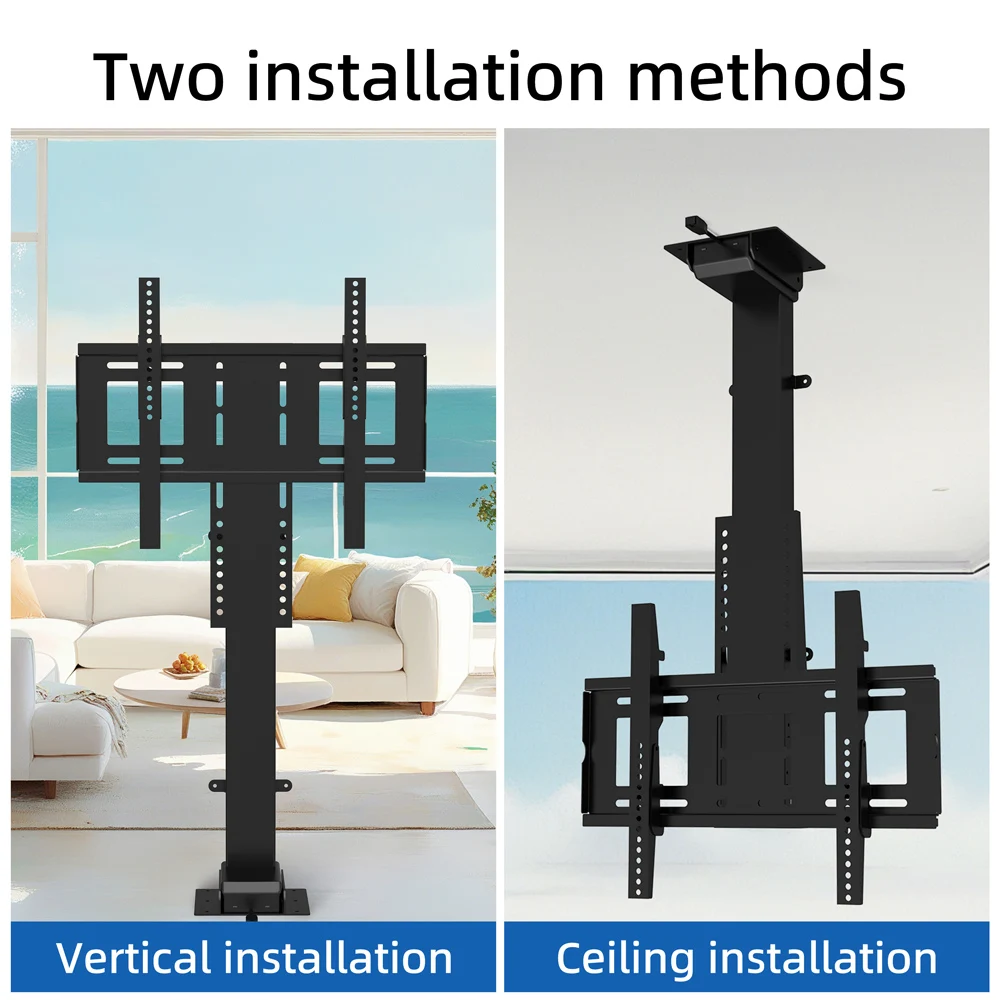 

OEM TV Bracket Ceiling Mount TV Wall Mount 32-57 Inch LCD Screen Electric Down TV Ceiling Mounts