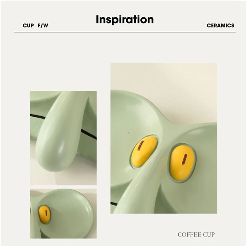 

ABBN-2PCS Cartoon Octopus Glasses Frame Jewelry Box Storage Tray Decoration Cute Office Desktop Decoration Easy To Use