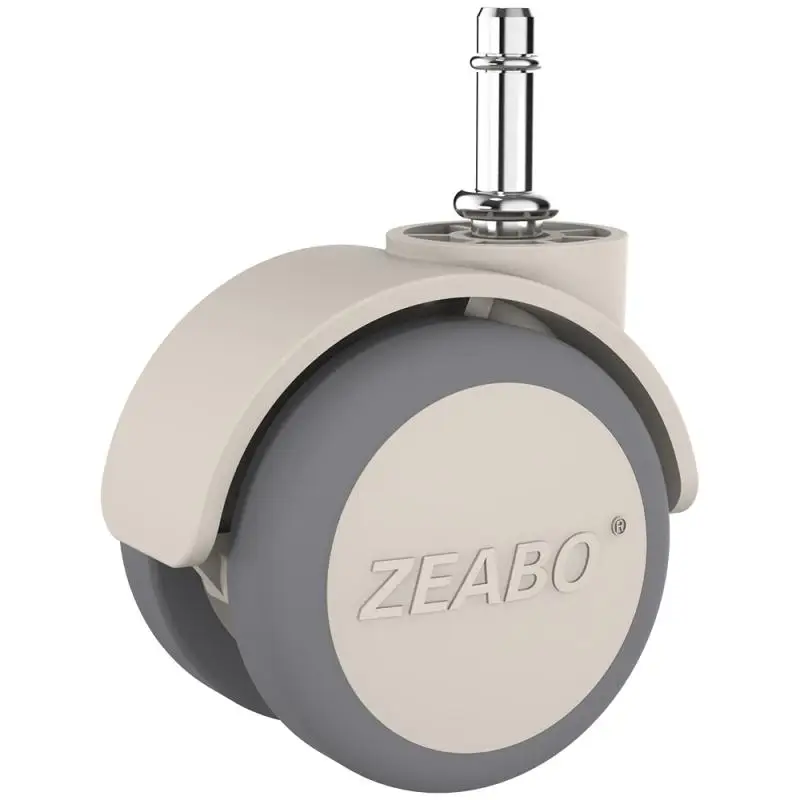 

4 шт. вставные ролики небольшого диаметра (M7/M8 с тормозом 20 мм, бесшумные колеса из ТПЭ для мебели, шкафов и легкого использования