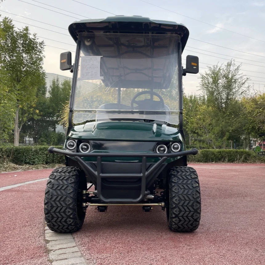 Factory Customized Lithium Battery Golf Car Off-Road Seat Electric Golf Cart Fast And Efficient Battery Charging Maximize Uptime