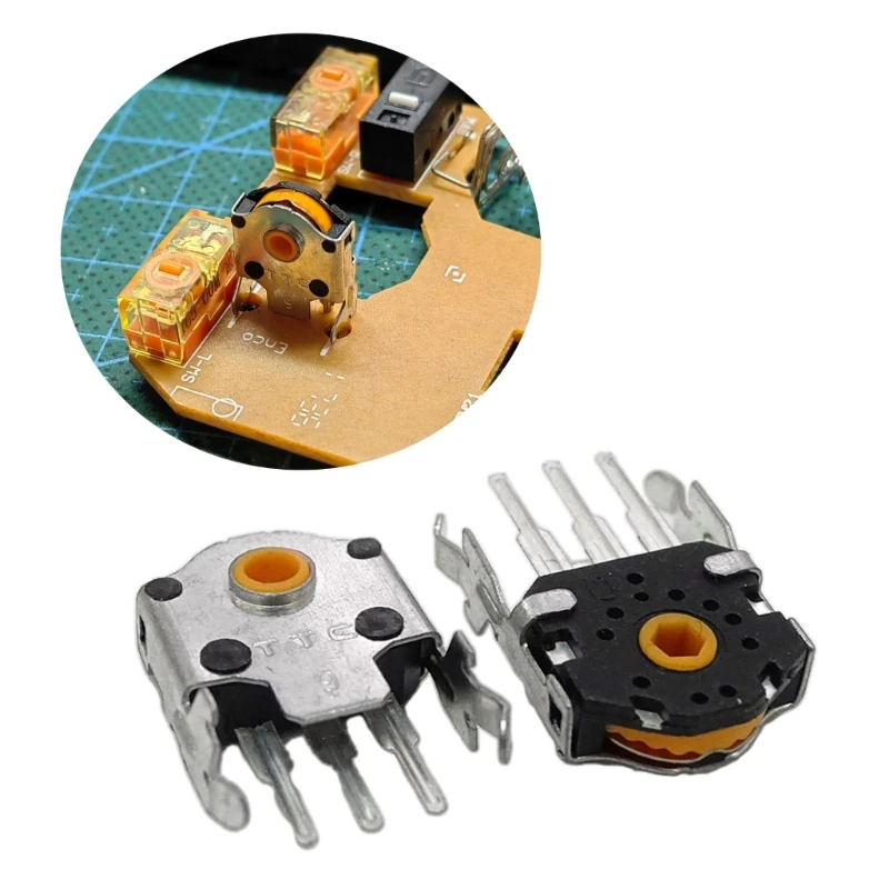 M17B 2 Miếng TTC 9mm Chuột Bộ Mã Hóa Bánh Xe Bộ Giải Mã cho G403 G603 G703 Chuột