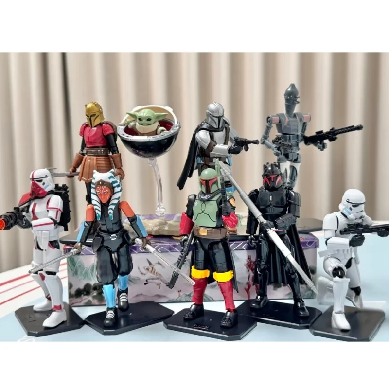 

In Stock Genuine Blokees Building Blocks Star Wars Star Edition The Mandalorian Jynleia Robot Action Figure Model Assembly Toys