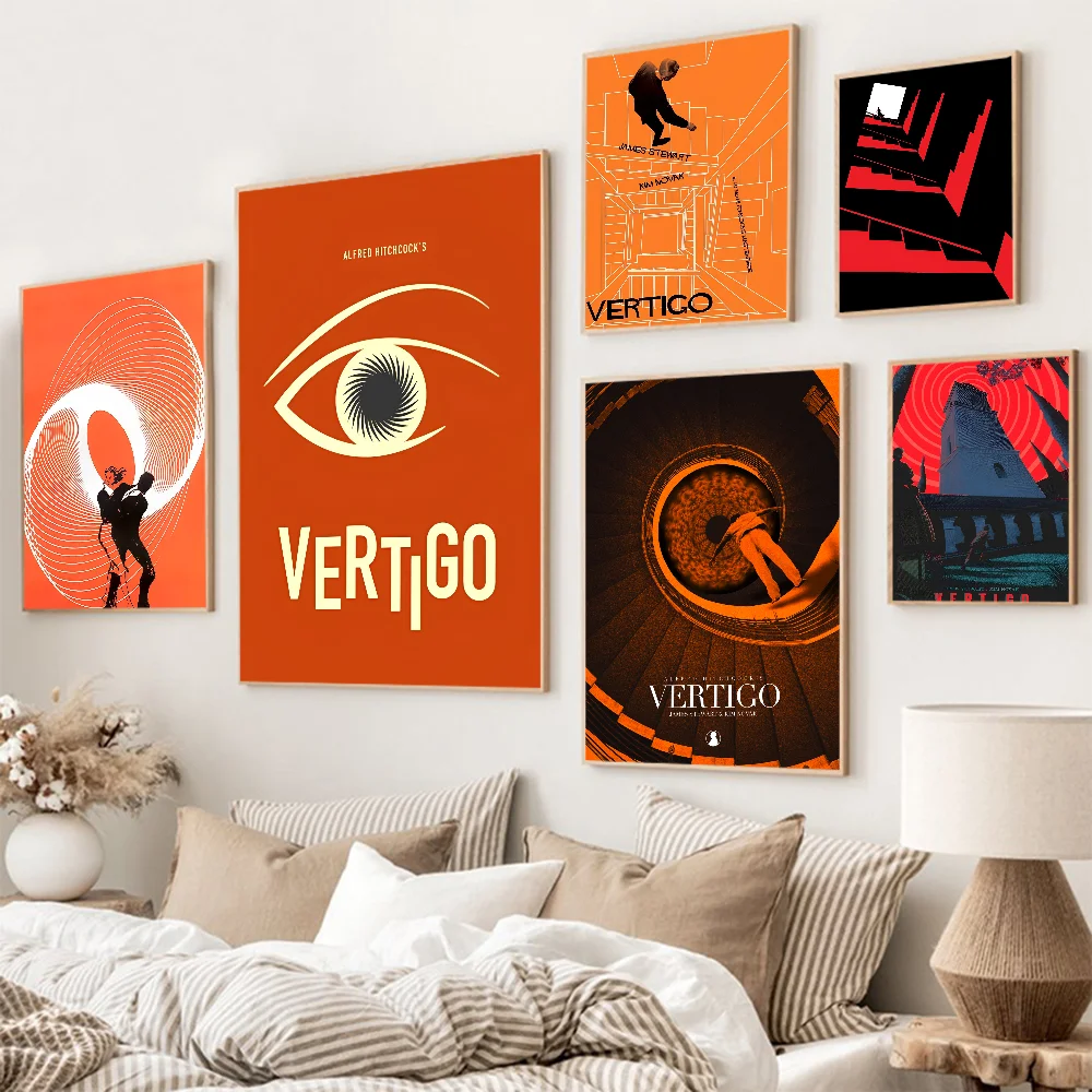 

V-Vertigo Film Good Quality Prints And Posters Vintage Room Bar Cafe Decor Home Decor