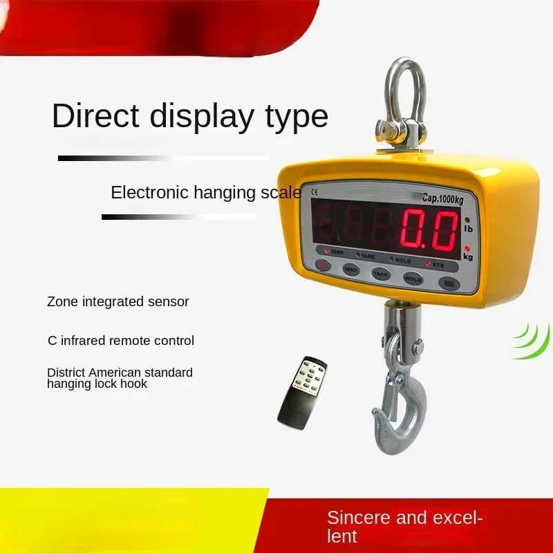 

Direct Display Electronic Hoist Scale Hook Scale