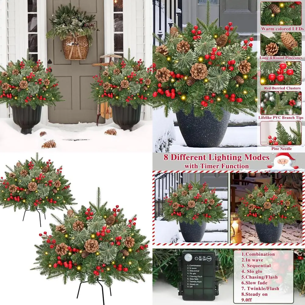 22 Pre-Lit Christma… - image