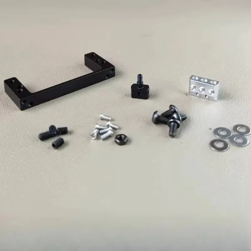 Para 1/14 Scania Benz Actros Volvo MAN Tamiya RC camión remolque volquete cambio diferencial bloqueo Servo marco