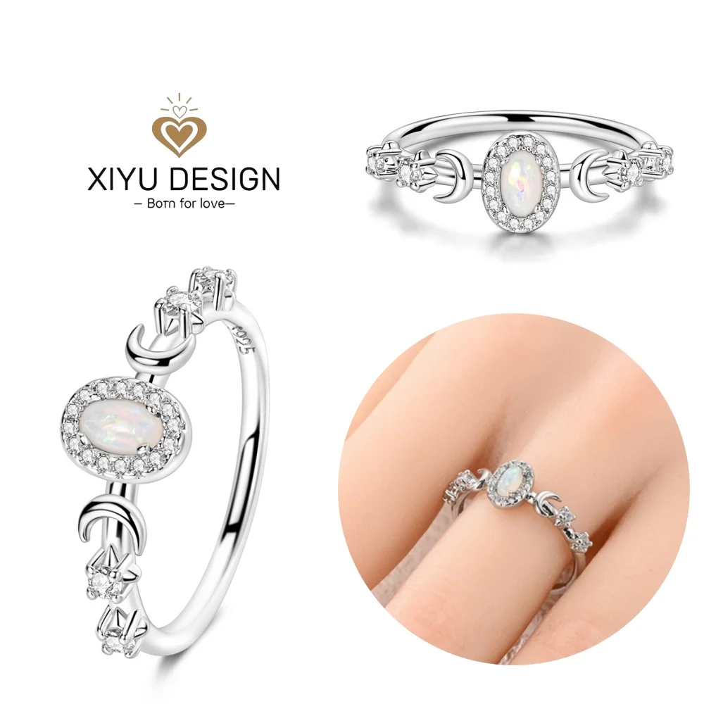 2026New Rings For Women 925 Sterling Silver Shining Cuban Chain Ring Fine Wedding Engagement Birthday Mother\'s Day Jewelry Gifts