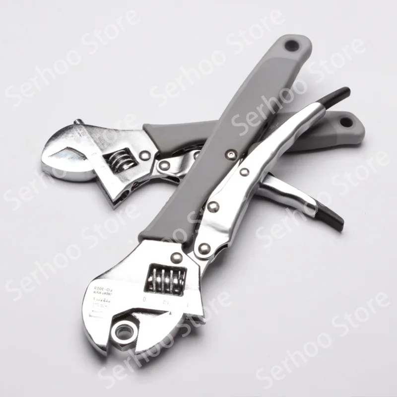 For Industrial Grade Strong Locking Spanner  Pliers AdjustableOpen-end WrenchFor  FO-3002/3003 High Hardness Tool Steel