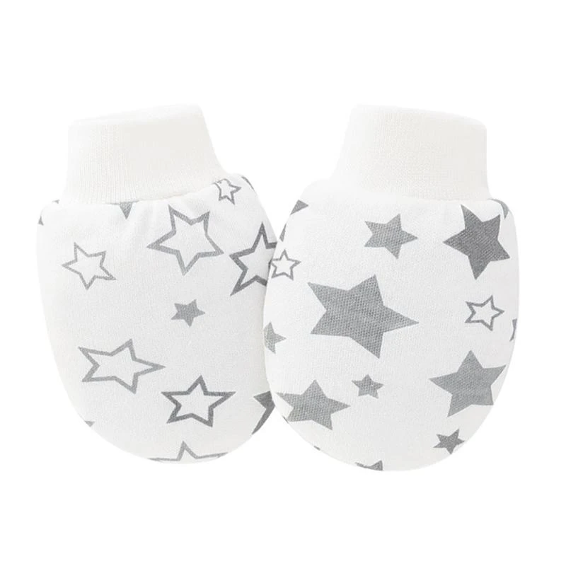 

9 Pairs Cotton Gloves Breathable Gloves for Boys Girls Baby Mittens Newborns Hand Mittens Toddler No Scratch Mitts Set