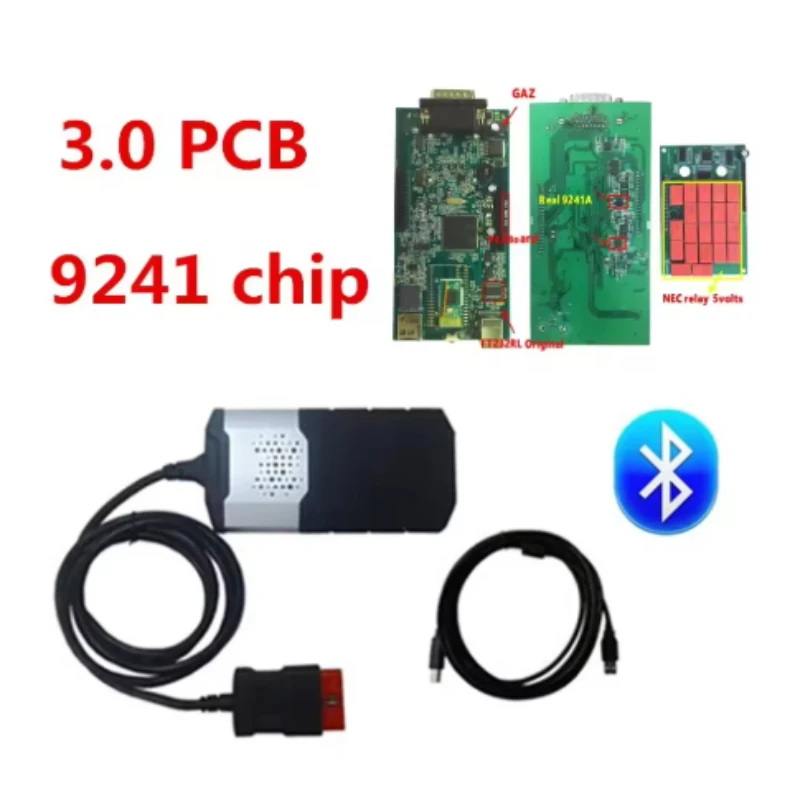 2026 Neuer VCI VD DS150E CDP Pro USB Bluetooth OBD2 Scanner für Autos und LKWs Diagnose-Werkzeuge Schnittstelle