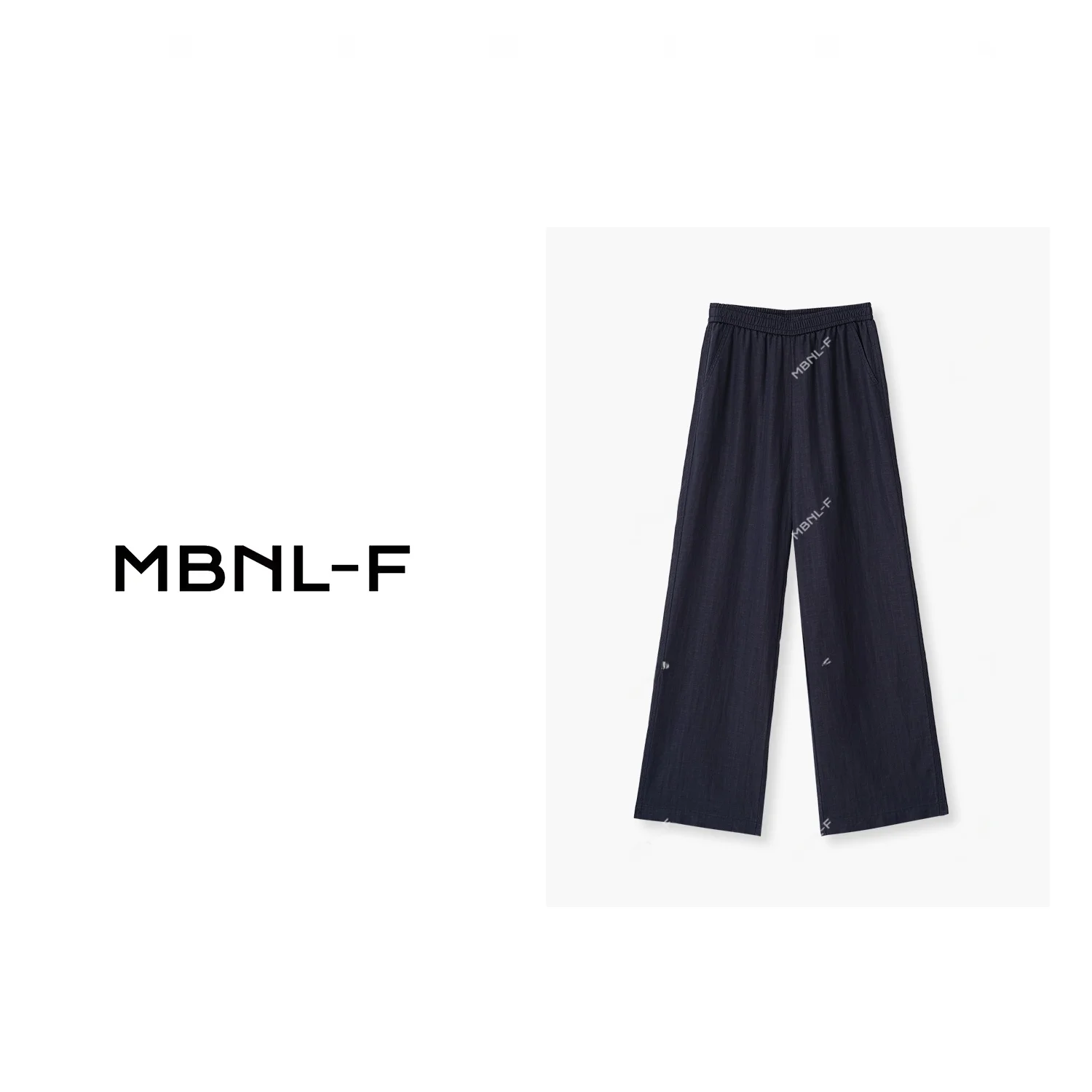 

MBNLF Linen Pants Spring Autumn Drapey Straight Leg Casual Trousers Women's Ethnic Wear Stage Costumes XMJ060