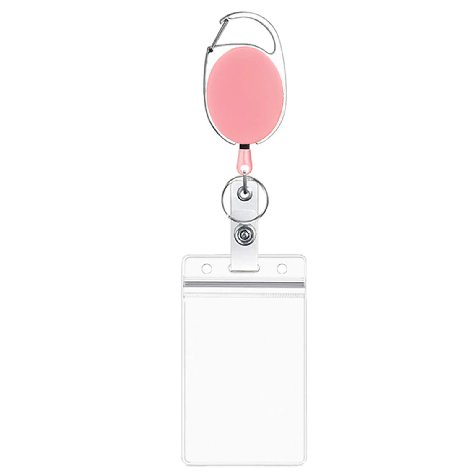 Heavy Duty Badge Holder Keychains Extendable Reels Key Rings Chain Clips for Student Nurse Doctor Stuff