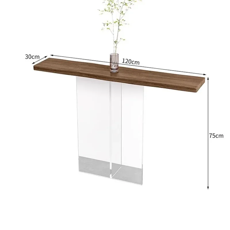 Premium Minimalist Console Table Classic Nordic Storage Organizer Console Table Trendy Entrance Hall Tisch Flur Home Furniture