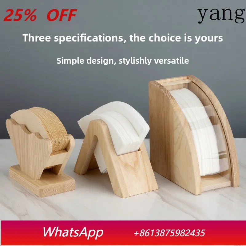 

LH hand-brewed coffee filter paper storage box, fan-shaped dust bracket universal storage rack