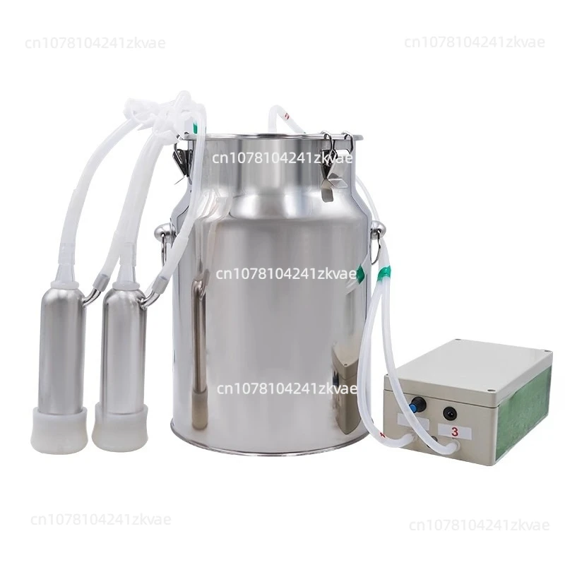 Electric Pulsating Milking Machine, Cow and Sheep Milk Extractor, Small Home-use Milking Equipment for Dairy Farms