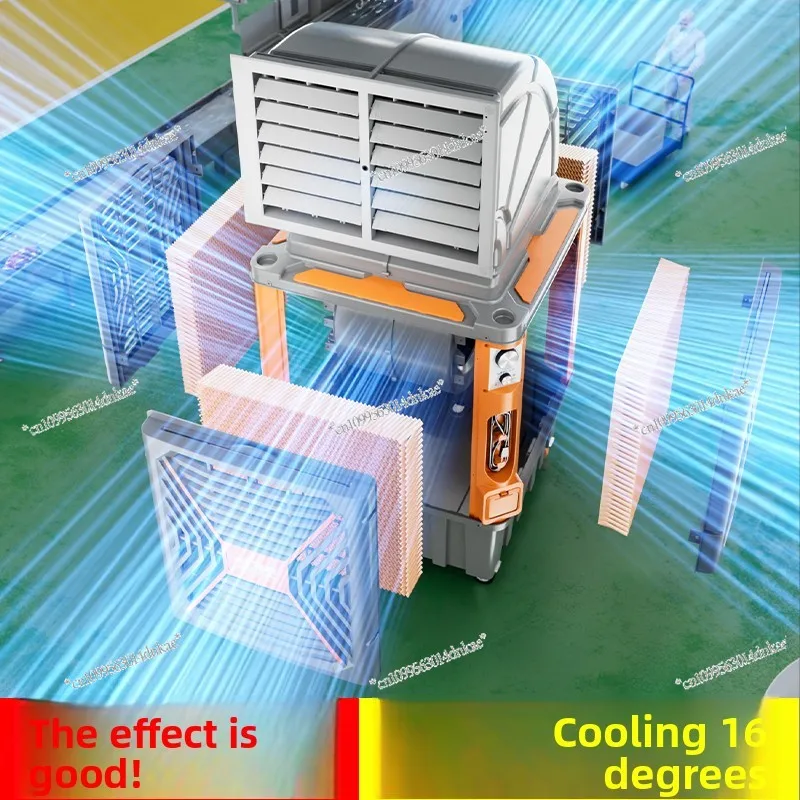 Cooler Industrial Refrigeration Mobile Commercial Water Cooling Air Conditioning Fan Large Factory Workshop Aquaculture Cooler