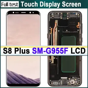 Bilashmart 6.2 High Quality AMOLED Display Samsung S8 Plus LCD Display SM G955F SM G955FD Models Touch Screen Assembly Repair Parts