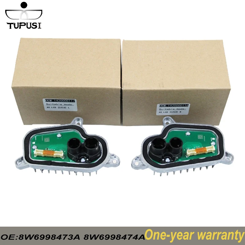 

Светодиодный модуль ДХО для Audi A5 S5 2017-2021 гг., дневные ходовые огни, рулевая фара 8W6998473A 8W6998474A 1420000116 1420000117