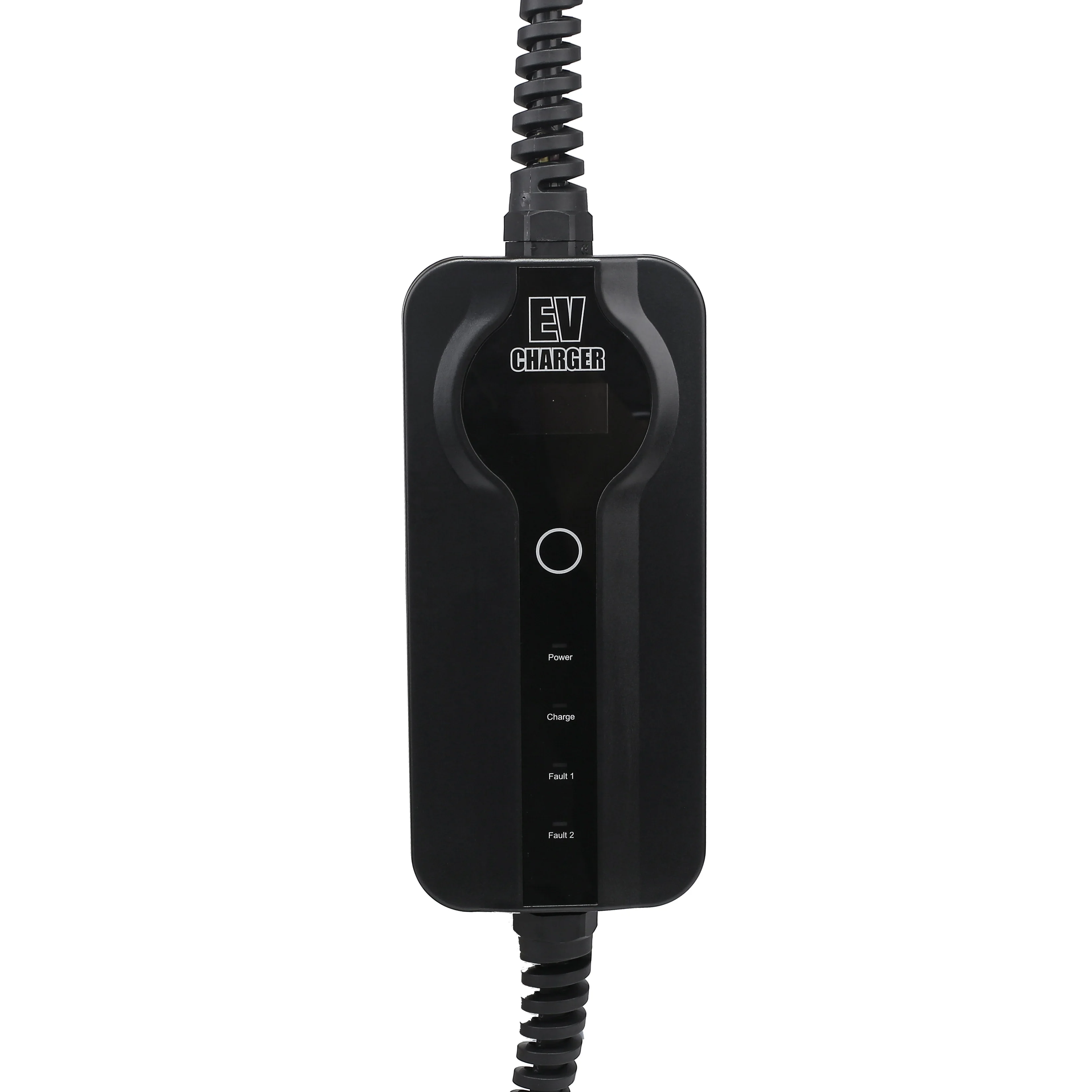 Elektroauto 16A 32A Mode2 EVSE Ladebox Level 2 Tragbares EV-Ladekabel Typ 1 Typ 2 auf Schuko-Stecker