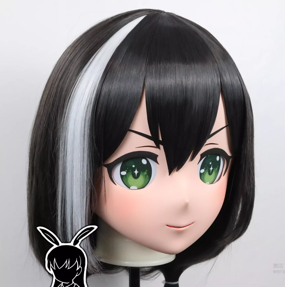 

(RB2806)Customize Full Head Quality Handmade Female/Girl Resin Japanese Anime Cartoon Character Kig Cosplay Kigurumi Mask